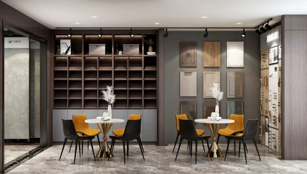 華洲木業(yè)︱贛州代理商85㎡ 復(fù)式展廳空間展示設(shè)計(jì)方案(圖7)