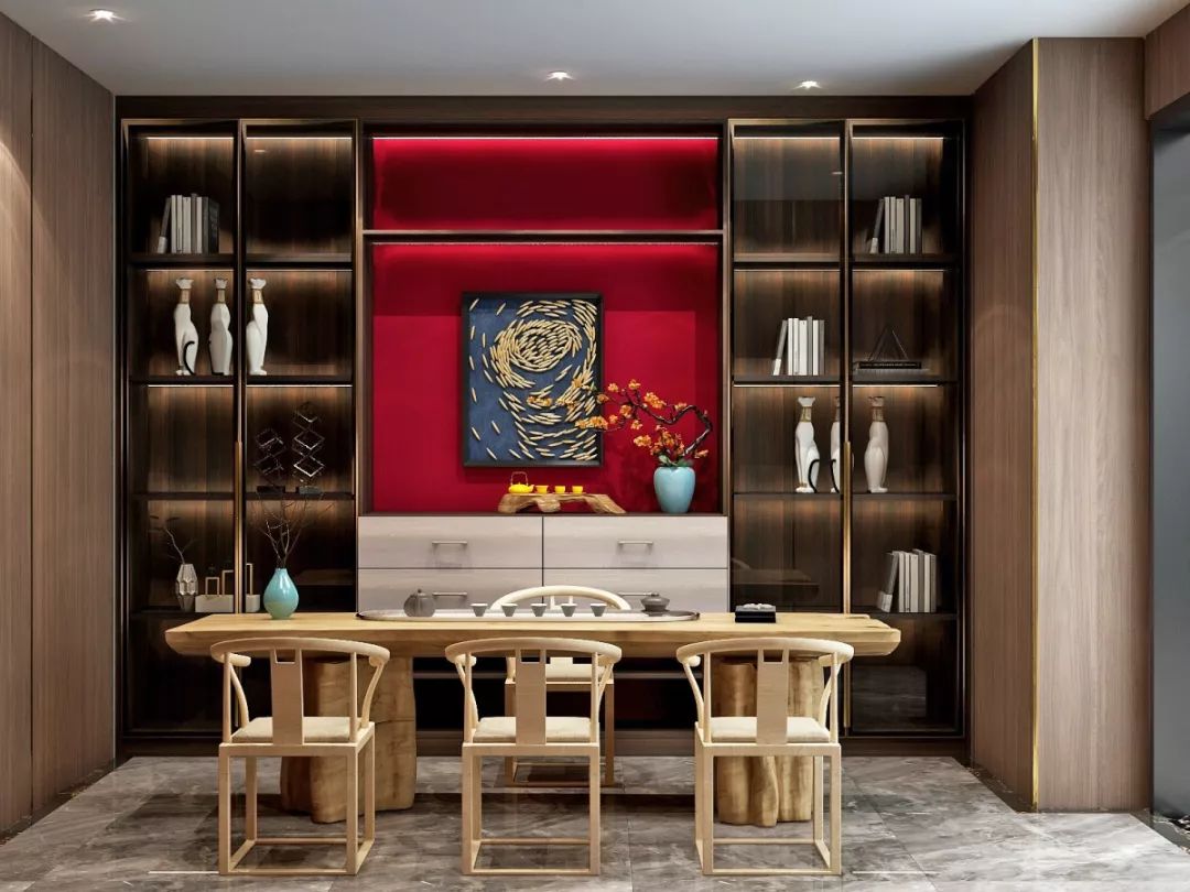 華洲木業(yè)︱贛州代理商85㎡ 復(fù)式展廳空間展示設(shè)計(jì)方案(圖10)