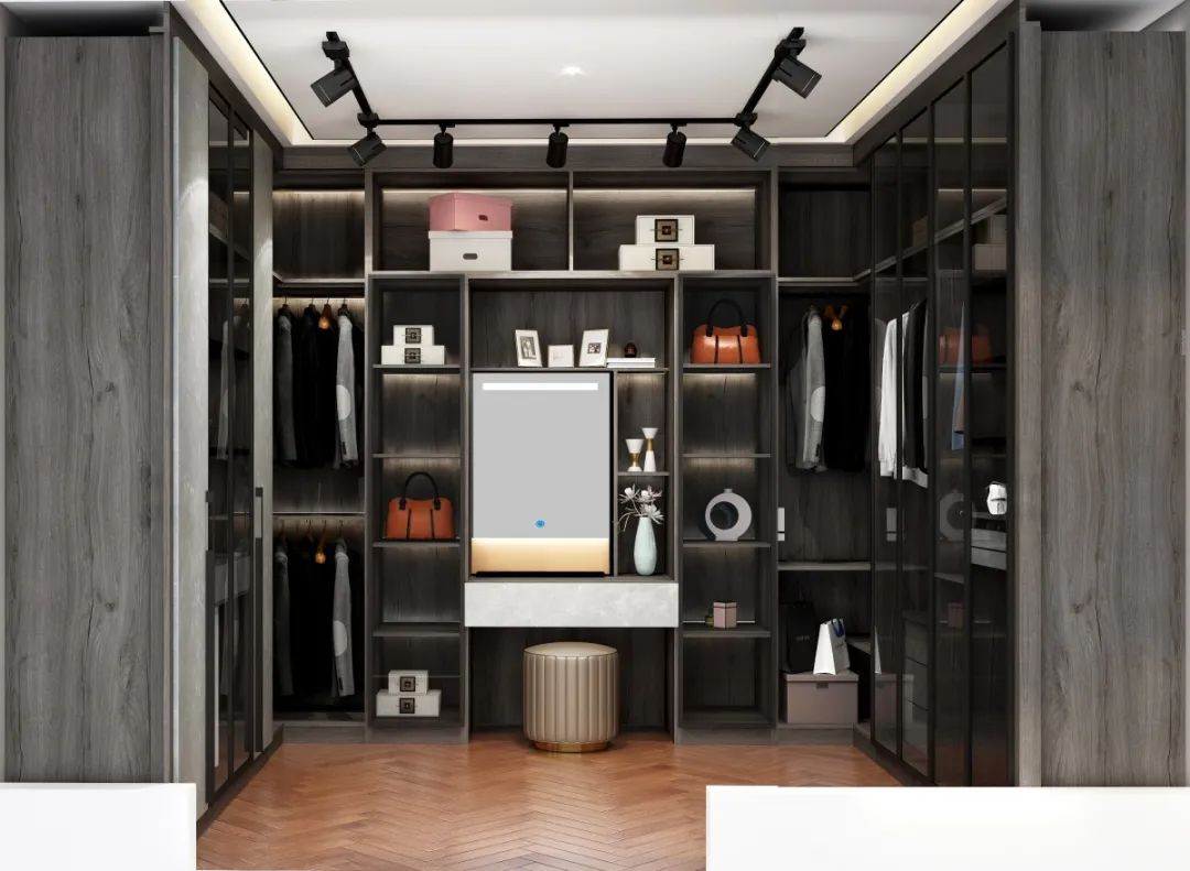 華洲木業(yè)︱贛州代理商85㎡ 復(fù)式展廳空間展示設(shè)計(jì)方案(圖21)