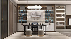 華洲木業(yè)︱陜西西安戰(zhàn)略合作商95㎡展廳空間設(shè)計(jì)案例