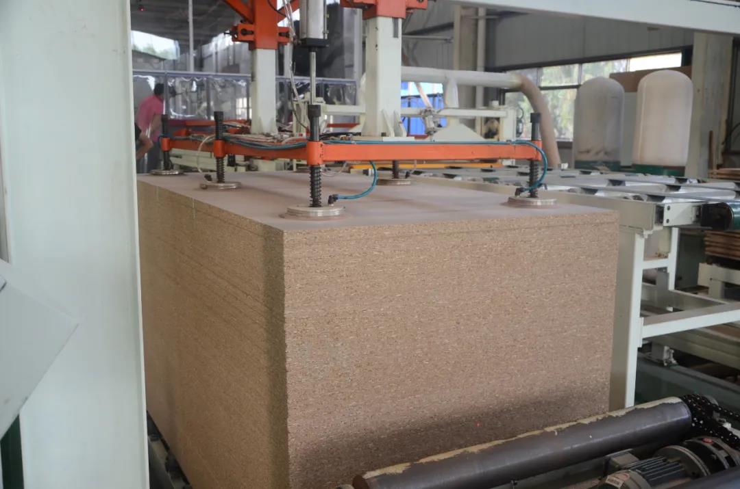 “素板美容院”，華洲又一條飾面板生產(chǎn)線投產(chǎn)了！(圖3)