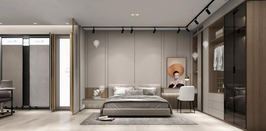 華洲木業(yè)︱陜西西安戰(zhàn)略合作商95㎡展廳空間設(shè)計(jì)案例(圖3) 華洲木業(yè)︱陜西西安戰(zhàn)略合作商95㎡展廳空間設(shè)計(jì)案例(圖3)