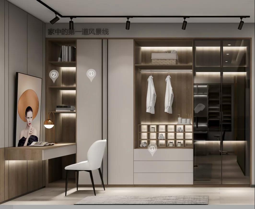 華洲木業(yè)︱陜西西安戰(zhàn)略合作商95㎡展廳空間設(shè)計(jì)案例(圖4) 華洲木業(yè)︱陜西西安戰(zhàn)略合作商95㎡展廳空間設(shè)計(jì)案例(圖4)