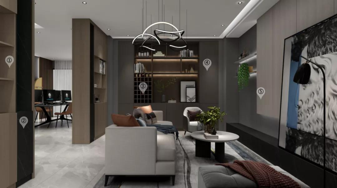 華洲木業(yè)︱江西萍鄉(xiāng)戰(zhàn)略合作商146㎡展廳空間設(shè)計(jì)案例(圖3) 華洲木業(yè)︱江西萍鄉(xiāng)戰(zhàn)略合作商146㎡展廳空間設(shè)計(jì)案例(圖3)